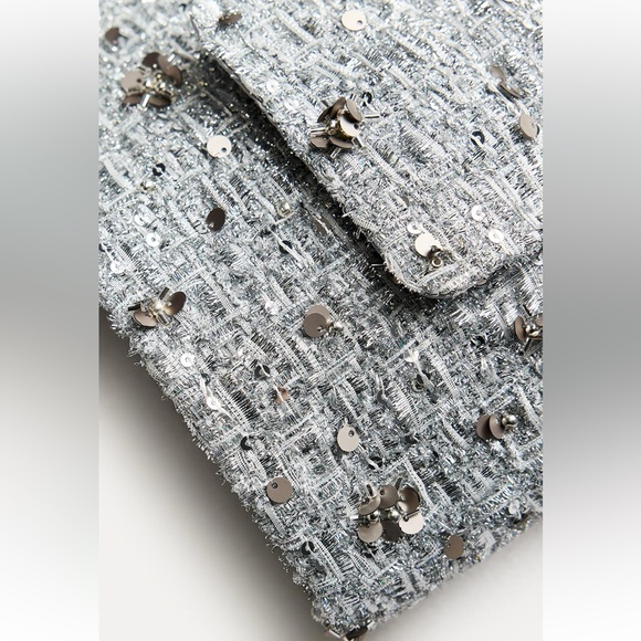 ZARA SEQUIN JACKET ZW COLLECTION - Picture 7 of 8